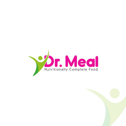 コンペ「Meal Replacement Powder - Dr. Meal Logo」のデザイン by Think boxさん 