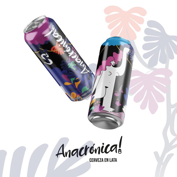 Anacronica's beer label designs
