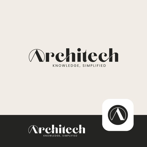 Brilliant logo required for knowledge oasis in an age of cognitive overload! Design by Anchasto