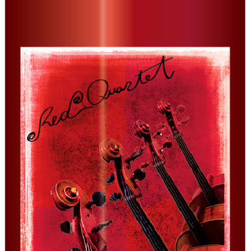 Glorie "Red Quartet" Wine Label Design Diseño de gDog