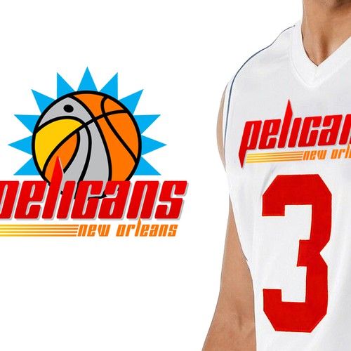 99designs community contest: Help brand the New Orleans Pelicans!! Design por BeeDee's