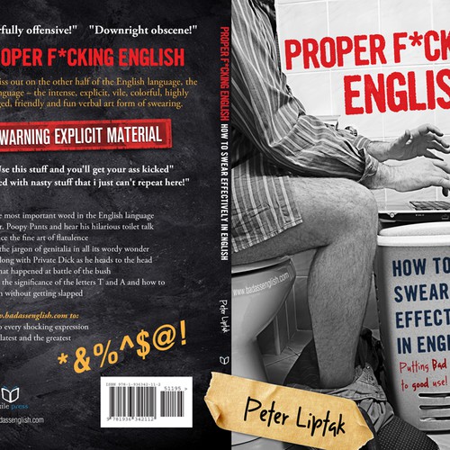 New book cover wanted for Exile Press' - "Proper F*cking English" Design by line14