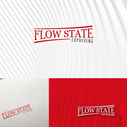 Flow State logo Design by thecube83