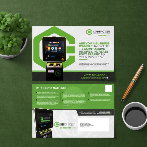 Design a Business-to-Business Direct Mail Postcard for ...