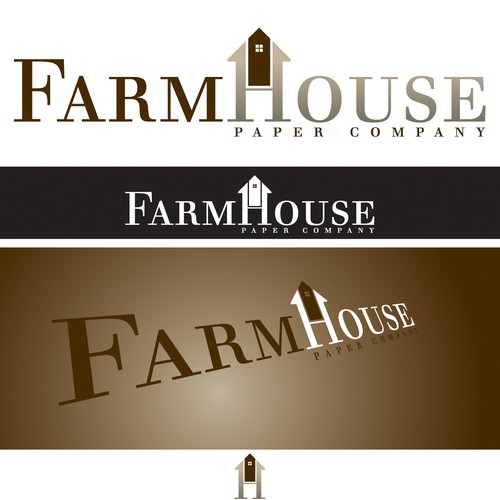 New logo wanted for FarmHouse Paper Company Design by FULL Graphics