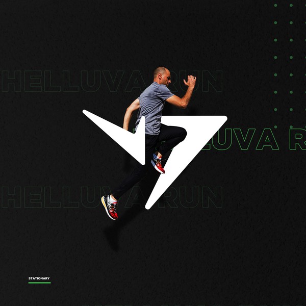 Design by Mellow.dsgn titled "Helluva Run branding"