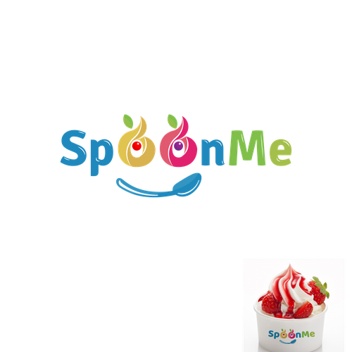 Create a trendy logo for a new Frozen yogurt shop! Spoon Me Yogurt Design by jurooo™