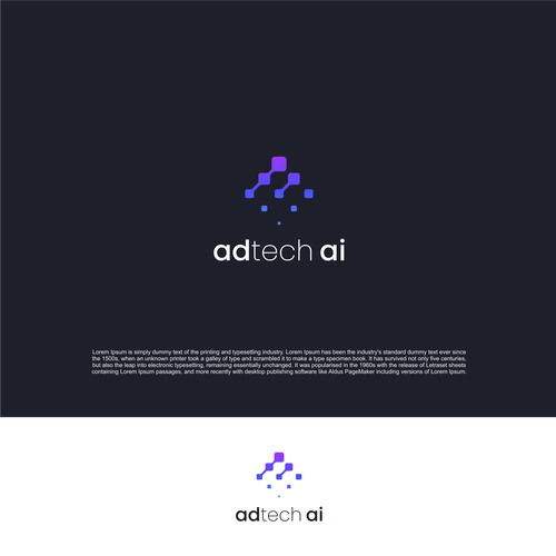 *New* AdTech.AI (or AdTech AI) : Advertising SAAS Company !need an identity! Design by Chansa™