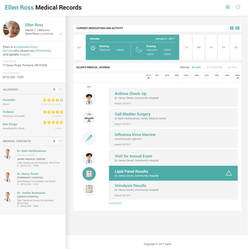 Web page design contest entry by Global Arts