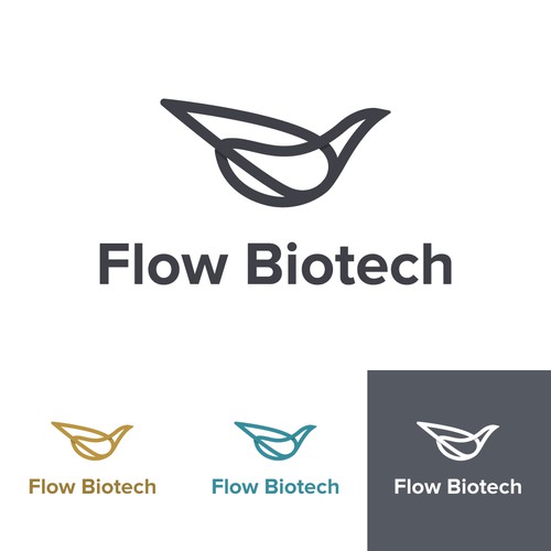 Modern, scientific logo for a next generation biotechnology group