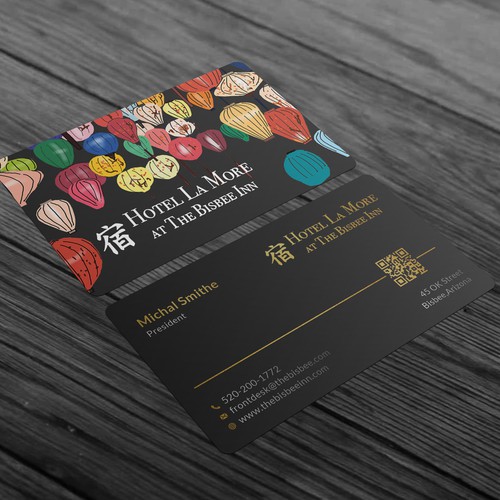 Business Card for Boutique Hotel Design by Roni_