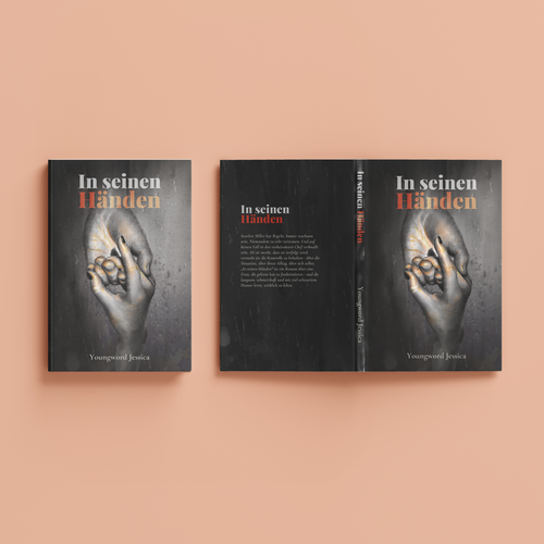 "Buchcover Design für „In seinen Händen" – Erotischer Thriller" winning Business card