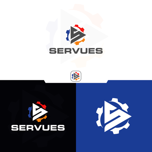 Logo design for automotive service & repair mobile video app Design by ryART