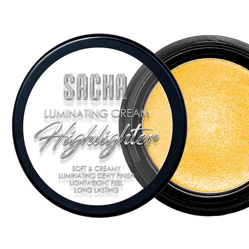 Sacha Luminating Cream Highlighter Design by ogiedesign™
