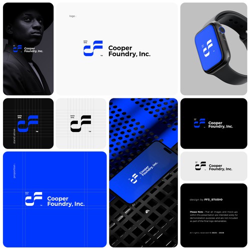 50 YEAR FOUNDRY LOGO|EMBLEM REDESIGN Diseño de FF3