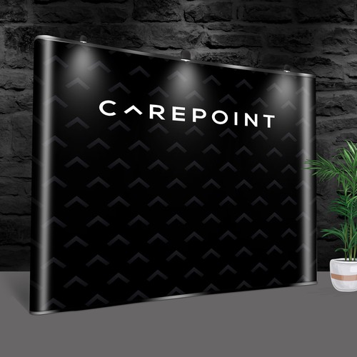 Carepoint Event Backdrop Design réalisé par BrainStorm.