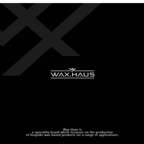 Wax Haus Design a contemporary highend designer brand logo Logo