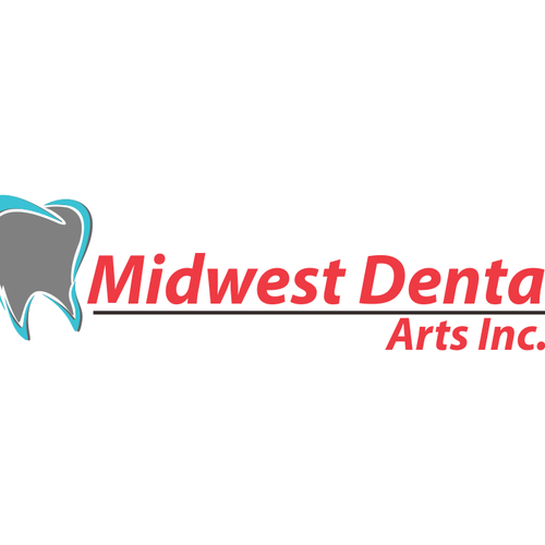 Create a logo for a cutting edge dental laboratory, Midwest Dental Arts, Inc. Design by BrandWell