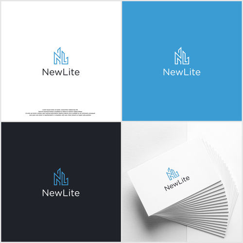 NewLite // Modern refreshing logo Design by 7LUNG™