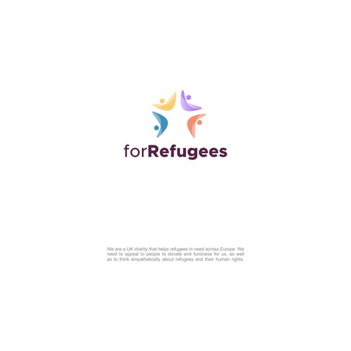 Design a modern new logo for a dynamic refugee charity デザイン by Insan_M