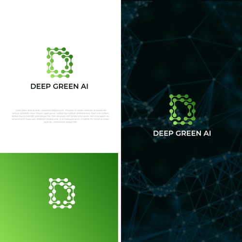 Blockchain AI logo v2.0 redesign-ontwerp door The Seño