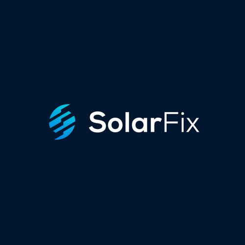 Diseño de help us reveal the newest face of the solar repair industry - SolarFix de thetamlika®