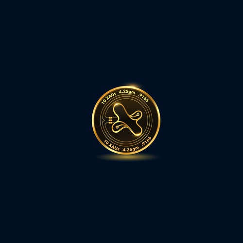 Token Symbol Contest 2  - "XAUs" GOLD BACKED STABLE COIN Design von classicrock