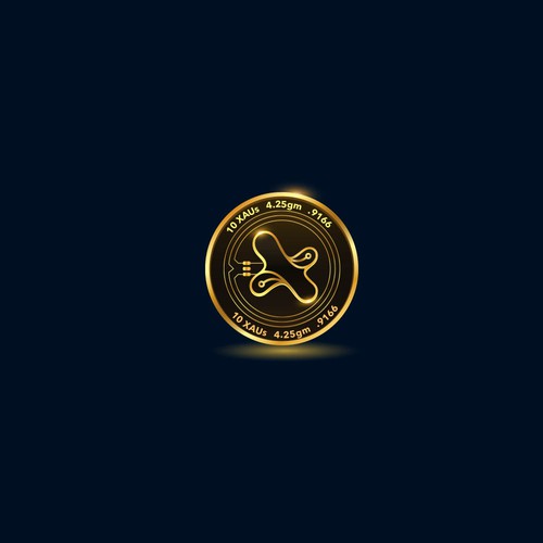 Token Symbol Contest 2  - "XAUs" GOLD BACKED STABLE COIN Design by classicrock