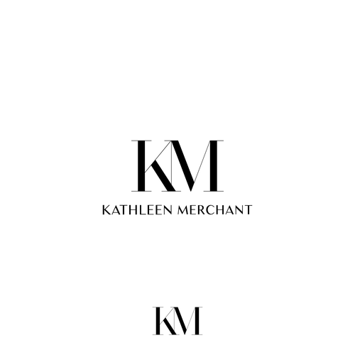 Kathleen Merchant Logo Design by Direwolf Design