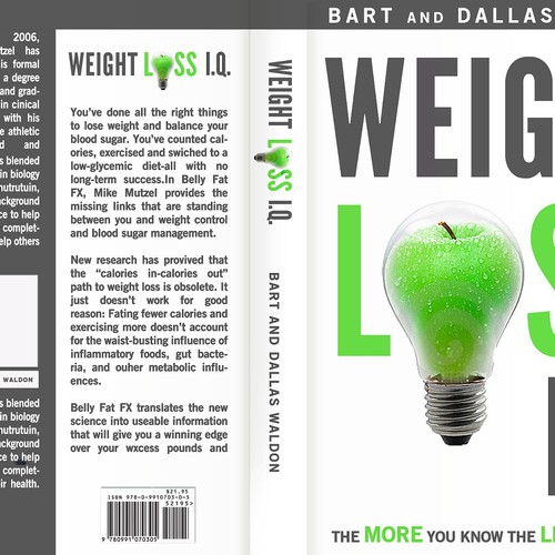 Design a creative and simple cover for weight loss book Design by Milica M.