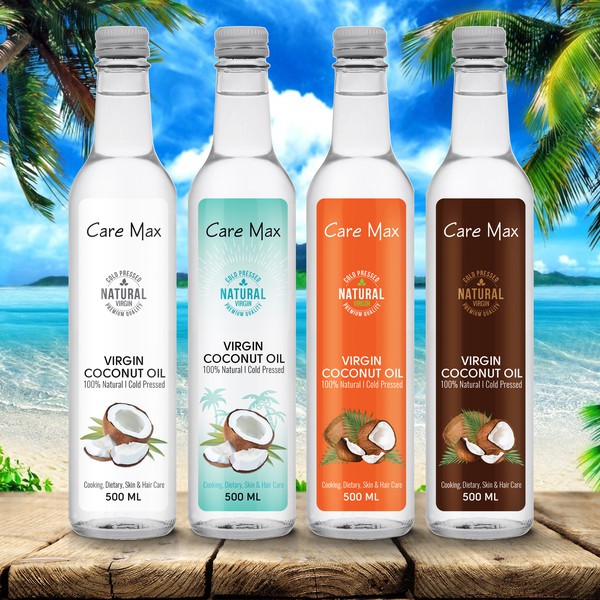 Download Package Design For Virgin Coconut Oil Product Packaging Contest 99designs