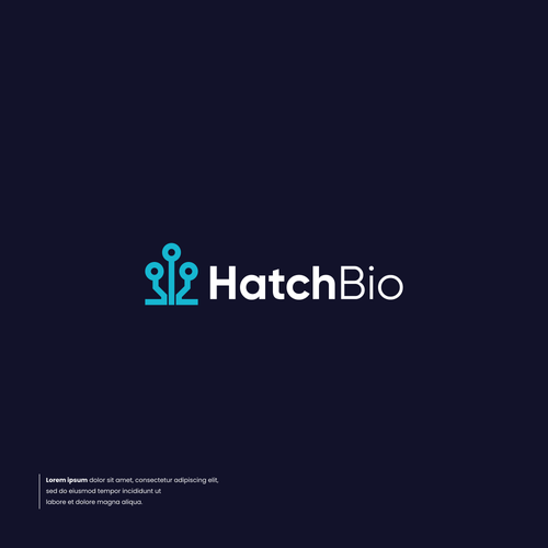 Design a logo for an innovative biotech company that efficiently hatches new medicines Design by yapo™