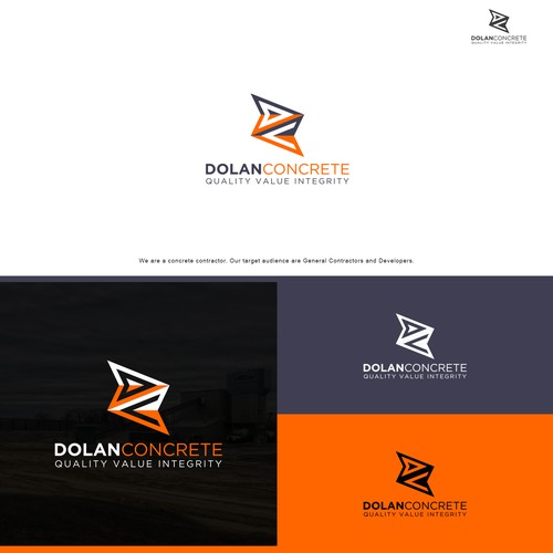 Dolan Concrete Logo Design by Brainify