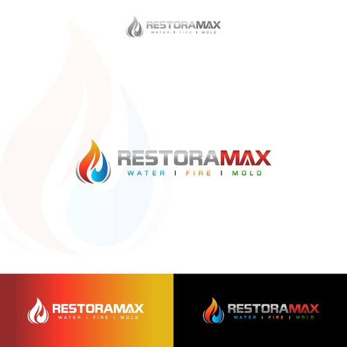 Restoration Company Branding. Design by Pau Pixzel