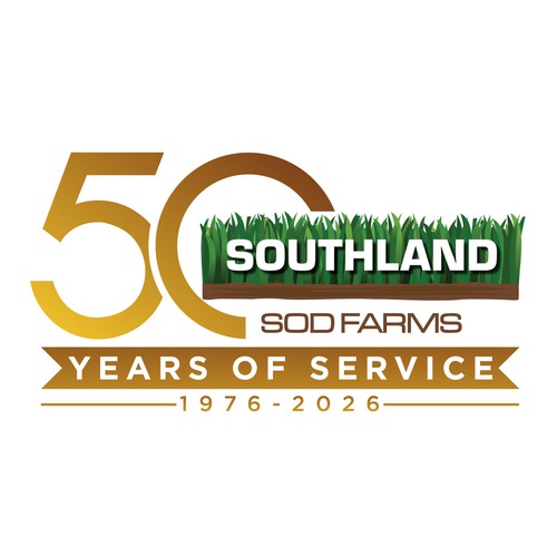 "“Design a Modern Yet Timeless 50-Year Logo for a Trusted Sod Leader in Southern California”" winning Logo design