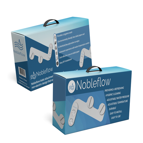 Design the packaging (box) for a new bidet attachment for toilets Design von Rajith Shantha