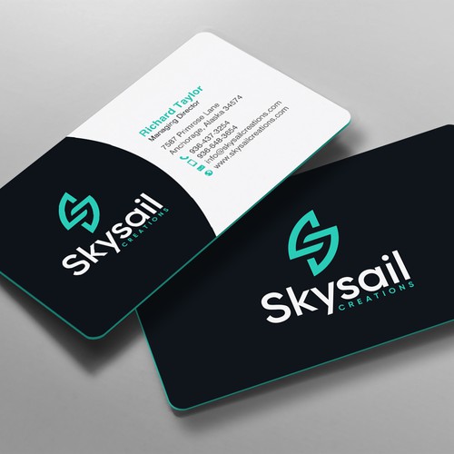 Business card contest entry by chandrayaan.creative