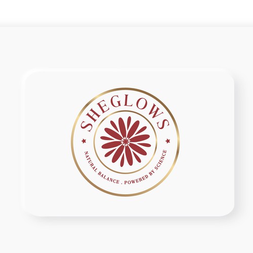 Let's help women glow! Design a beautiful logo for SheGlows Design by QPR