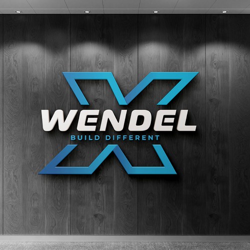 Luxury Logo Design for Wendel X — A Premium Construction Brand Built Different Design by Bennington John ✪