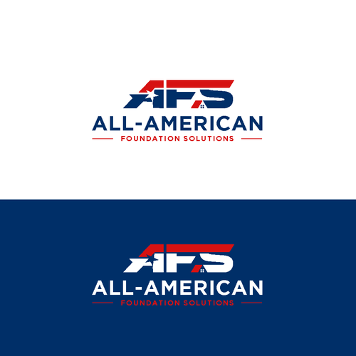 All-American Foundation Solutions Company Logo Design by ropix