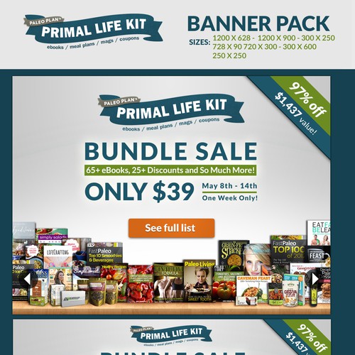 Multiple Winners Needed For Bundle Sale Banner Ads