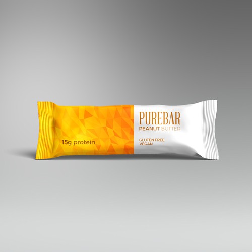 Health/Protein bar packaging/branding design Product packaging contest