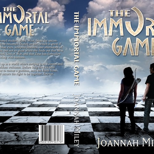 Unique book cover for suspenseful paranormal-romance novel! Design by Chameleonstudio74