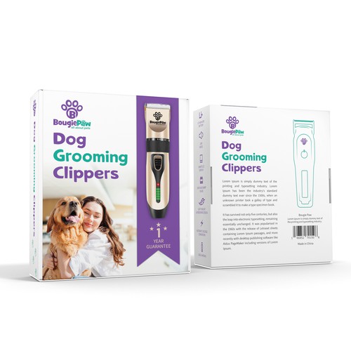 Design a powerful packaging box for a pet brand to appeal worldwide pet lovers Design by Packagingholic