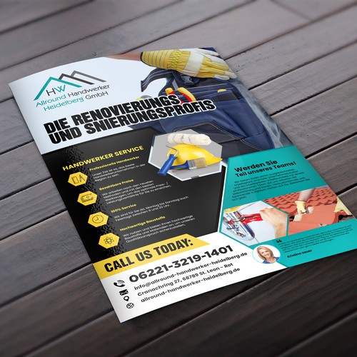 Postcard, flyer or print contest entry by Logicainfo ♥