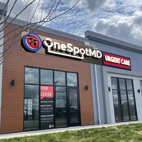 Retail store front design that attracts eyes - 2 colored store front Design by ArtisteXz