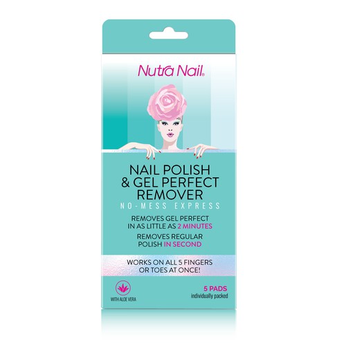 Nutra Nail Gel Remover Design by Loribal