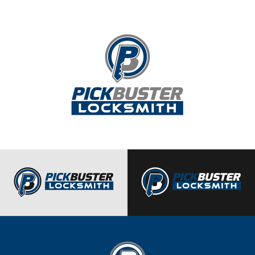 Locksmith - logo redesign  Design by AiPASSION©️