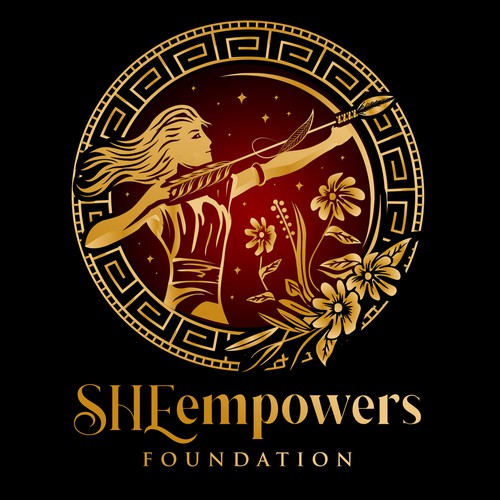 SHEempowers - luxurious design of a woman preferrably in some kind of a circle to appeal to women professionals Design by Jacob Gomes