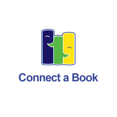 Create a great book-themed logo for Connect A Book Design by KindredSpirit*